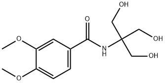 N-[1,3-dihydroxy-2-(hydroxymethyl)propan-2-yl]-3,4-dimethoxybenzamide Struktur