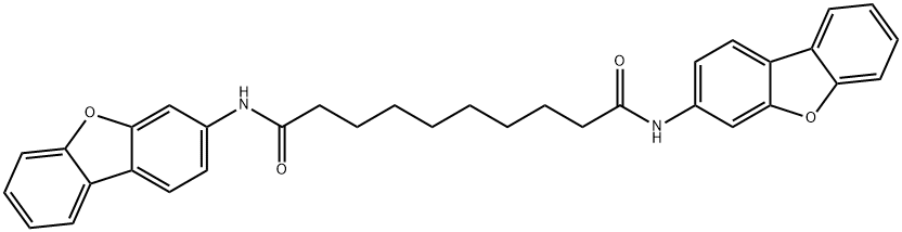 N,N'-di(dibenzofuran-3-yl)decanediamide|