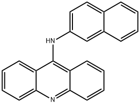 N-naphthalen-2-ylacridin-9-amine Struktur