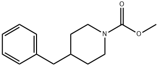 methyl 4-benzylpiperidine-1-carboxylate Struktur