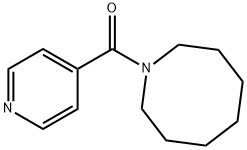 azocan-1-yl(pyridin-4-yl)methanone Struktur