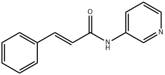 (E)-3-phenyl-N-pyridin-3-ylprop-2-enamide Struktur