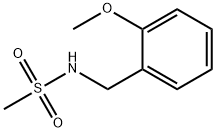 N-[(2-methoxyphenyl)methyl]methanesulfonamide Struktur