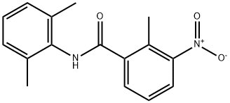 N-(2,6-dimethylphenyl)-2-methyl-3-nitrobenzamide Struktur