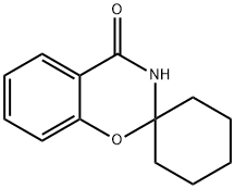 spiro[3H-1,3-benzoxazine-2,1'-cyclohexane]-4-one Struktur