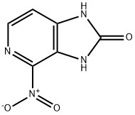 4-nitro-1,3-dihydroimidazo[4,5-c]pyridin-2-one Struktur