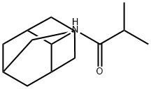 N-(2-adamantyl)-2-methylpropanamide Struktur