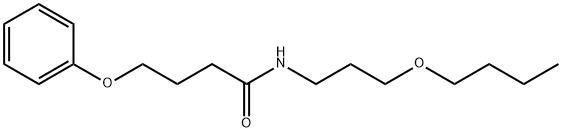 N-(3-butoxypropyl)-4-phenoxybutanamide Struktur