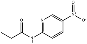 N-(5-nitropyridin-2-yl)propanamide Struktur