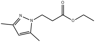 ethyl 3-(3,5-dimethylpyrazol-1-yl)propanoate Struktur