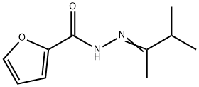 N-[(Z)-3-methylbutan-2-ylideneamino]furan-2-carboxamide Struktur