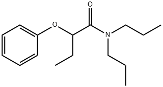 2-phenoxy-N,N-dipropylbutanamide Struktur