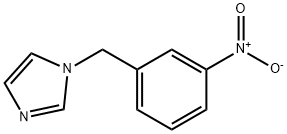 1-[(3-nitrophenyl)methyl]imidazole Struktur