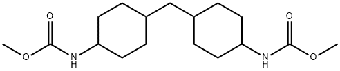 methyl N-[4-[[4-(methoxycarbonylamino)cyclohexyl]methyl]cyclohexyl]carbamate Struktur