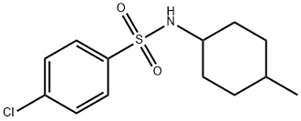 4-chloro-N-(4-methylcyclohexyl)benzenesulfonamide Struktur