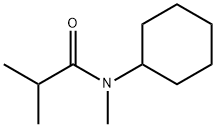 N-cyclohexyl-N,2-dimethylpropanamide Struktur