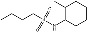 N-(2-methylcyclohexyl)butane-1-sulfonamide Struktur