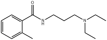 N-[3-(diethylamino)propyl]-2-methylbenzamide Struktur