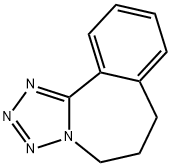 6,7-dihydro-5H-tetrazolo[5,1-a][2]benzazepine Struktur