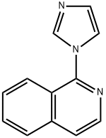 1-imidazol-1-ylisoquinoline Struktur