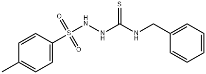 1-benzyl-3-[(4-methylphenyl)sulfonylamino]thiourea Struktur