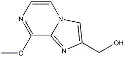 (8-Methoxy-imidazo[1,2-a]pyrazin-2-yl)-methanol Struktur