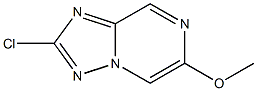 2-Chloro-6-methoxy-[1,2,4]triazolo[1,5-a]pyrazine Struktur