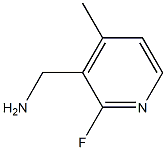 (2-Fluoro-4-methyl-pyridin-3-yl)-methyl-amine Struktur