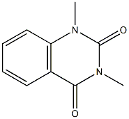 1,3-dimethylquinazoline-2,4-dione Struktur