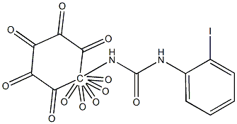 1-(4-decoxyphenyl)-3-(2-iodophenyl)urea Struktur