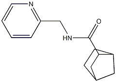 N-(pyridin-2-ylmethyl)bicyclo[2.2.1]heptane-3-carboxamide Struktur