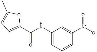 5-methyl-N-(3-nitrophenyl)furan-2-carboxamide Struktur