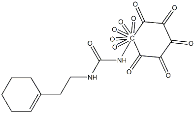 1-[2-(cyclohexen-1-yl)ethyl]-3-(4-decoxyphenyl)urea Struktur