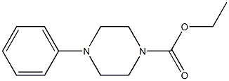 ethyl 4-phenylpiperazine-1-carboxylate Struktur