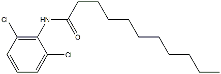 N-(2,6-dichlorophenyl)undecanamide Struktur