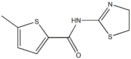 N-(4,5-dihydro-1,3-thiazol-2-yl)-5-methylthiophene-2-carboxamide Struktur