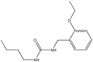 1-butyl-3-[(2-ethoxyphenyl)methyl]urea Struktur