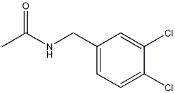 N-[(3,4-dichlorophenyl)methyl]acetamide Struktur