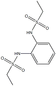 N-[2-(ethylsulfonylamino)phenyl]ethanesulfonamide Struktur