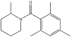 (2-methylpiperidin-1-yl)-(2,4,6-trimethylphenyl)methanone Struktur