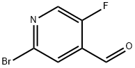 2-溴-5-氟-4-吡啶甲醛 結(jié)構(gòu)式