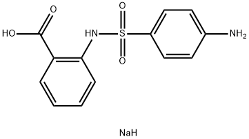 2-(4-sulphonylamido)benzoate sodium Struktur