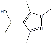 1H-Pyrazole-4-methanol,  -alpha-,1,3,5-tetramethyl- Struktur