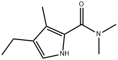 1H-Pyrrole-2-carboxamide,4-ethyl-N,N,3-trimethyl-(9CI) Struktur