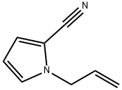 1H-Pyrrole-2-carbonitrile,1-(2-propenyl)-(9CI) Struktur