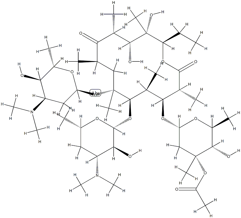 megalomycin C Struktur