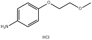 4-(2-methoxyethoxy)aniline hydrochloride Struktur