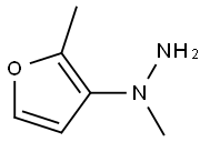 1-((2-methylfuran-3-yl)methyl)hydrazine Struktur