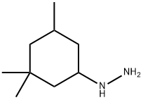 1-(3,3,5-trimethylcyclohexyl)hydrazine Struktur