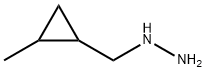 1-[(2-methylcyclopropyl)methyl]hydrazine Struktur